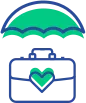 ubezpiczenienie - ikona